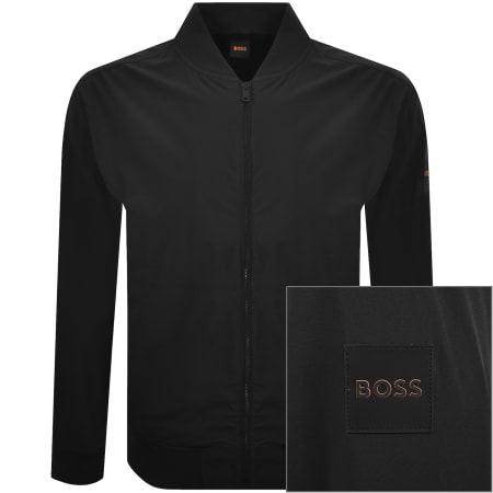 BOSS ZE Push Jacket Black | Mainline Menswear x